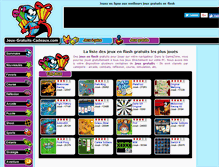 Tablet Screenshot of jeux-gratuits-cadeaux.com